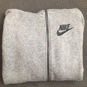 nike grey jacket